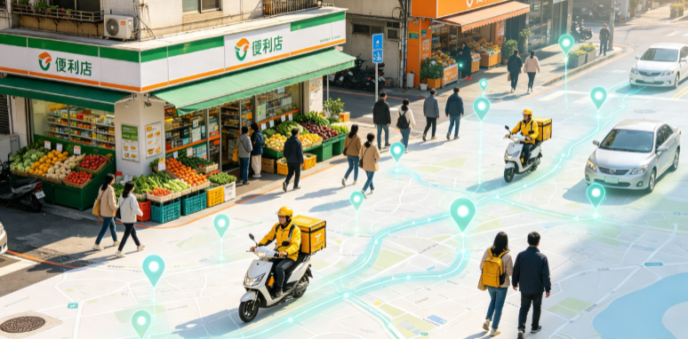 邹城市渗透衣食住行，GEO 地理空间技术重塑大众日常消费服务场景